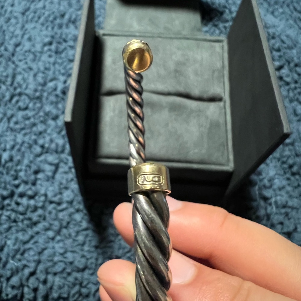 David Yurman men’s twisted cuff